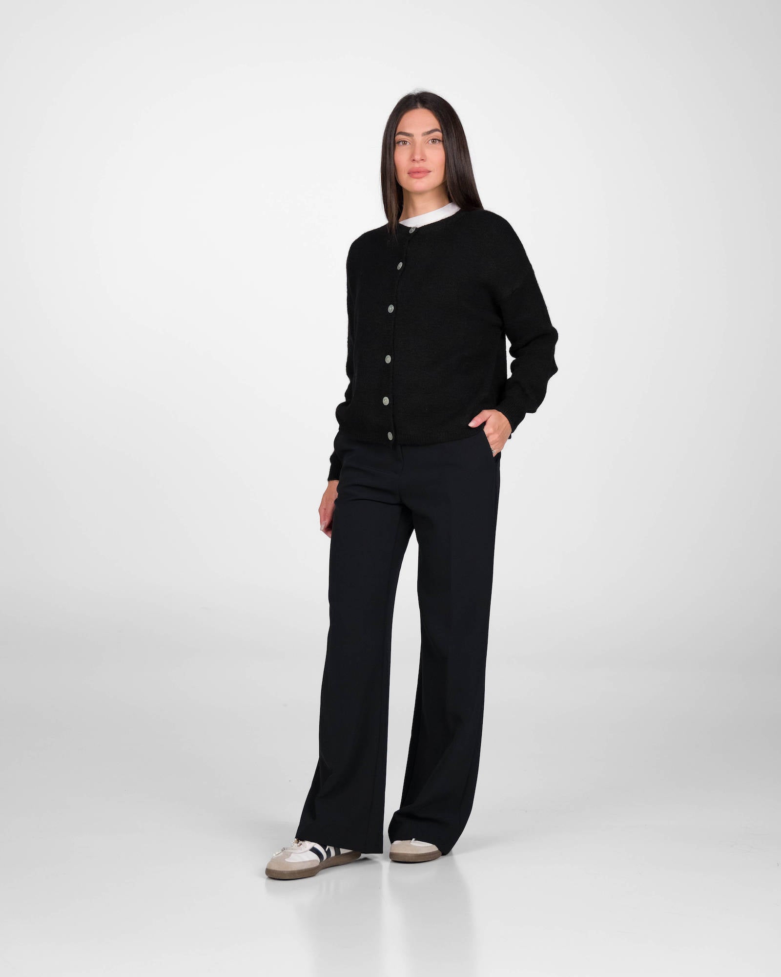 CARDIGAN LEA NERO