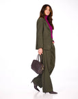 PANTALONE VELLUTO DORIAN VERDE MILITARY