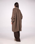 MAXI CARDIGAN COMFY NOCE