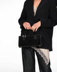 BORSA IN PELLE CELINA NERO