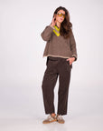 PULL ELIZA FANGO BEIGE LIME
