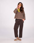 PULL ELIZA FANGO BEIGE LIME