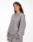 FELPA EASY MOVE GRIGIO CHIARO