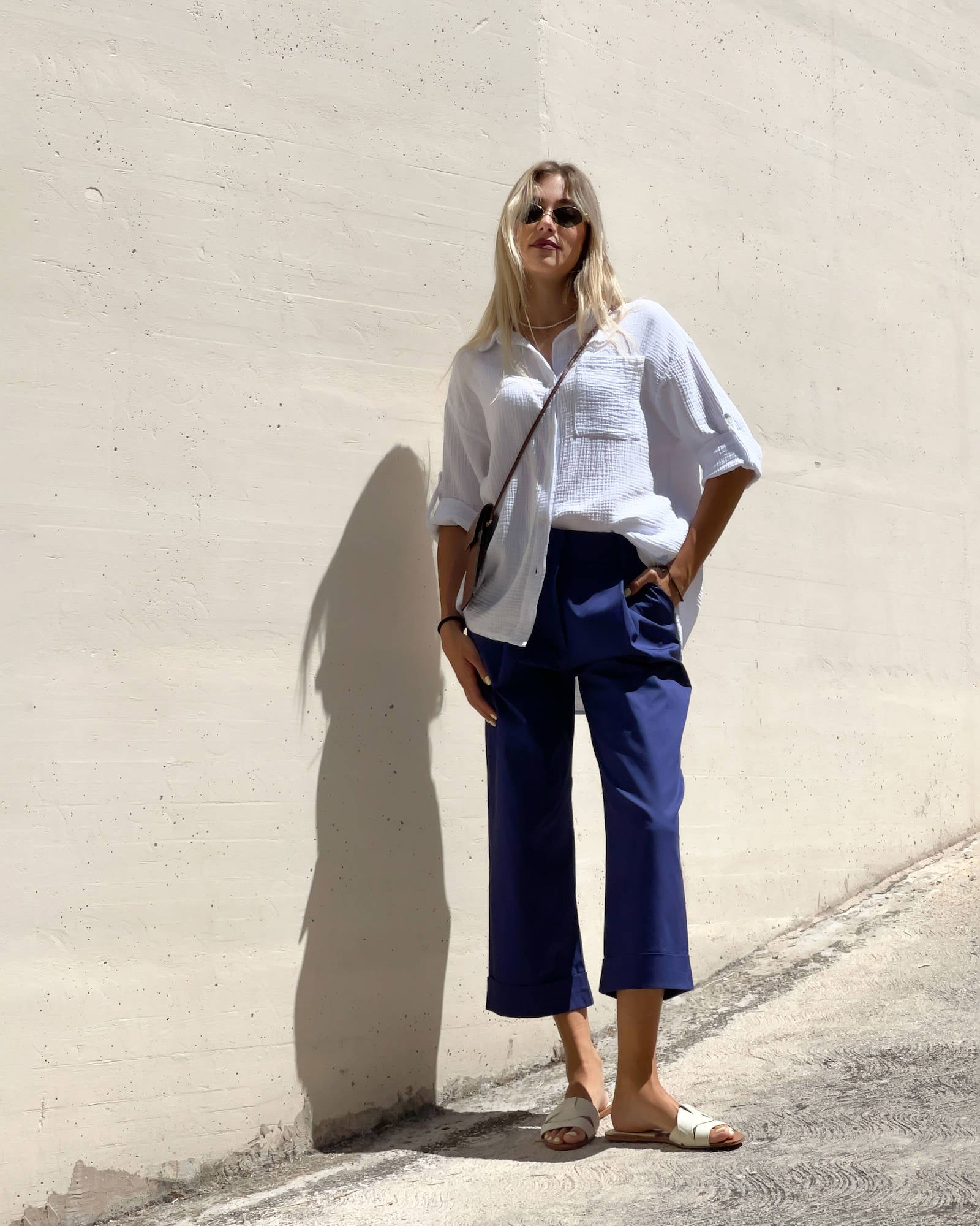 PANTALONE MICHA BLU