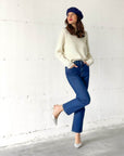 DENIM CAROL STONE WASH BLU SCURO