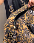 BORSA VIAGGIO MONSTERA MORO NERO