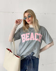 MAXI BAG IN PELLE WOLF CREAM