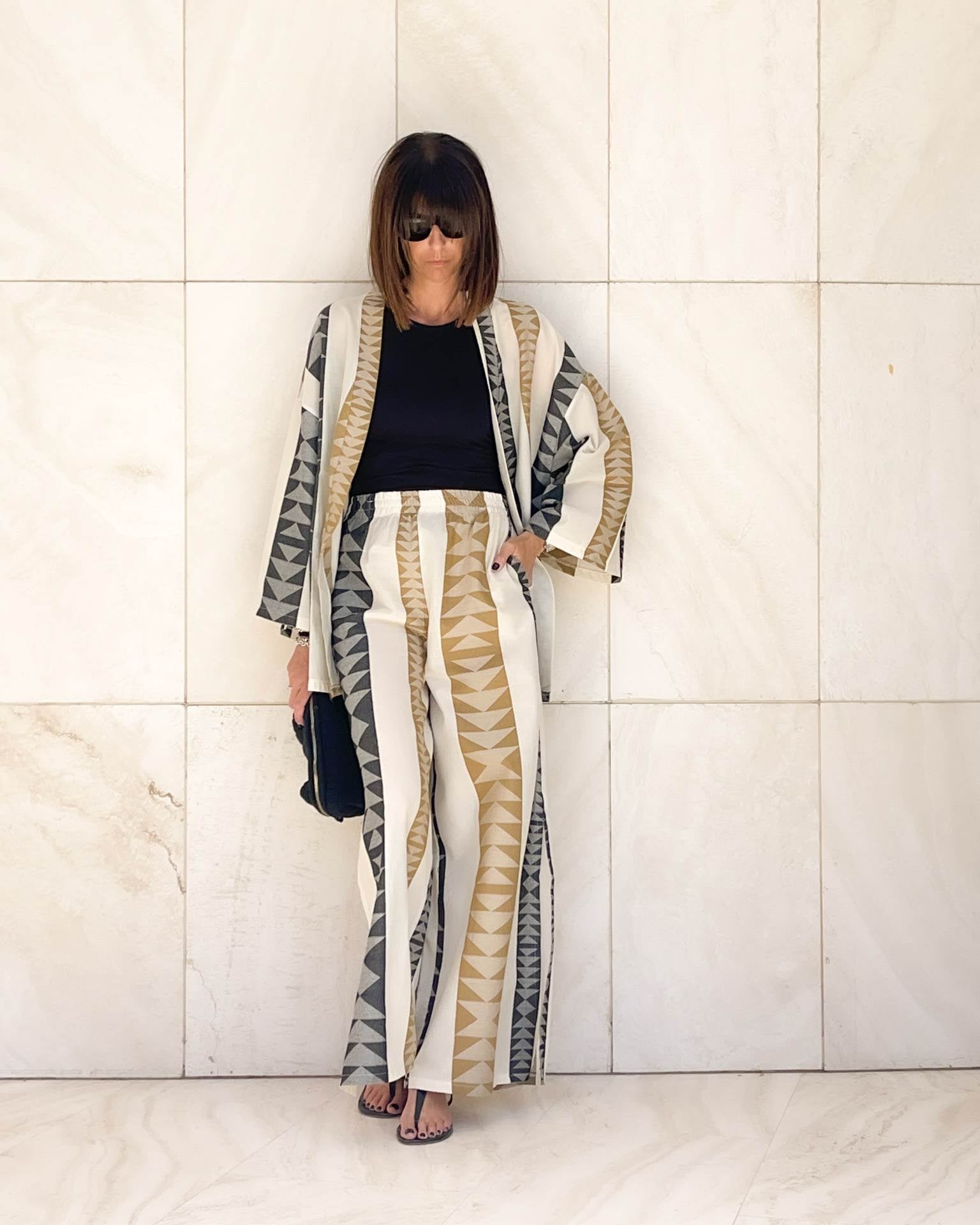 KIMONO MAYA BROWN