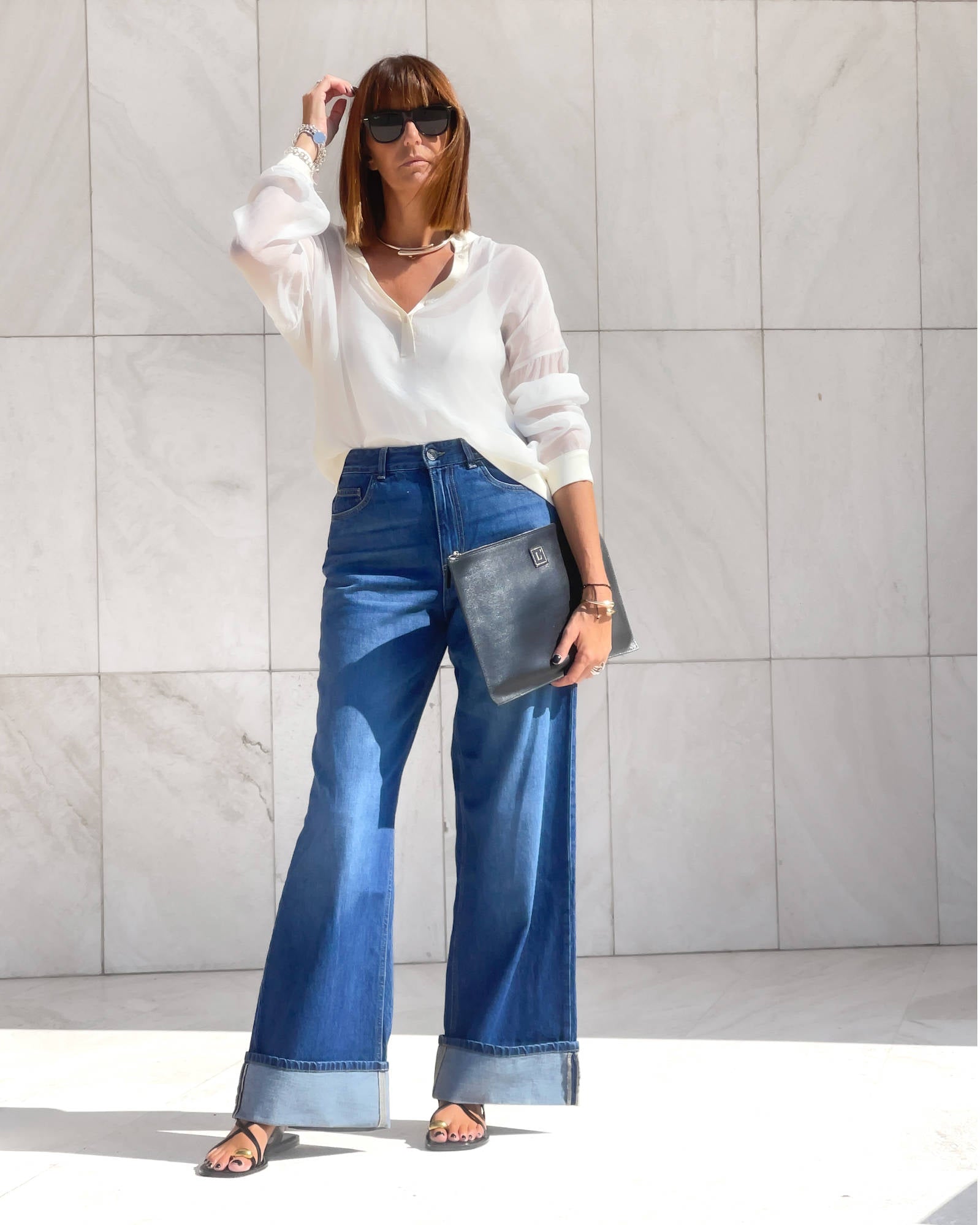 DENIM CON RISVOLTO ROMA