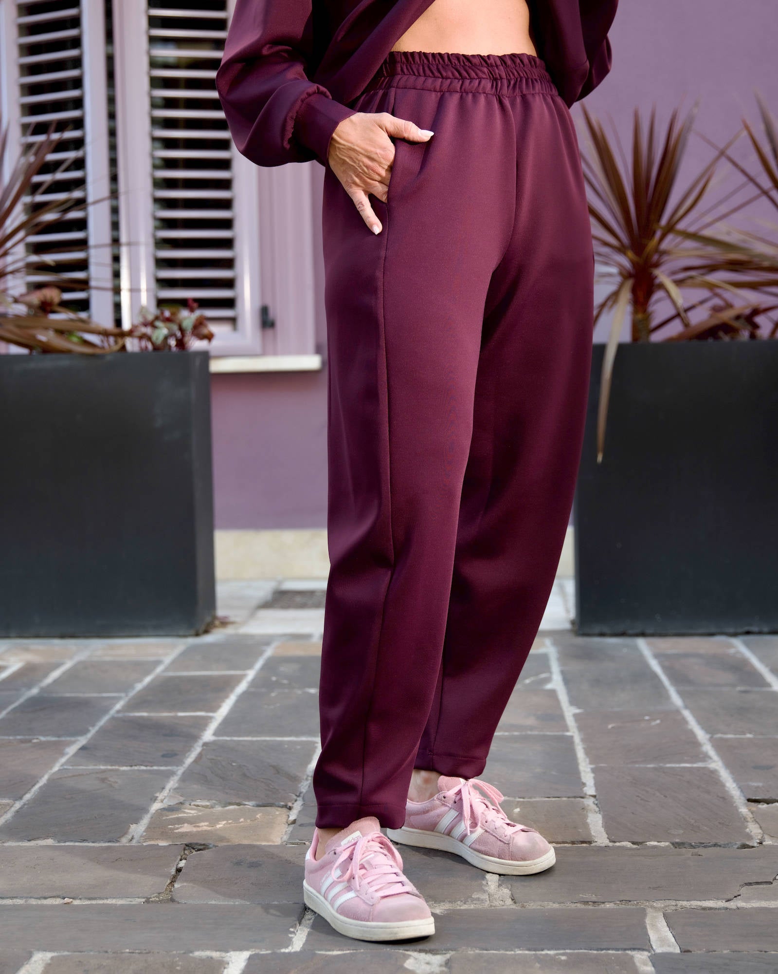 PANTALONE LIAM NEOPRENE VINO