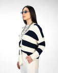 CARDIGAN RUBINA PANNA BLU