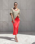 GONNA MIDI CLELIA FRAGOLA