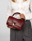 BORSA VENEZIA BURGUNDY