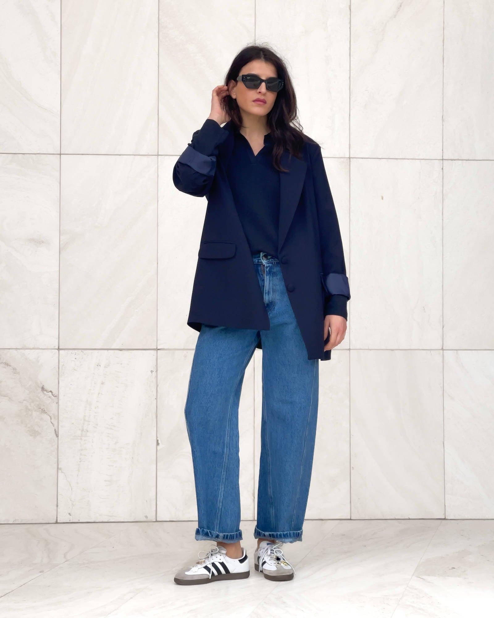 DENIM BARREL STONE WASH