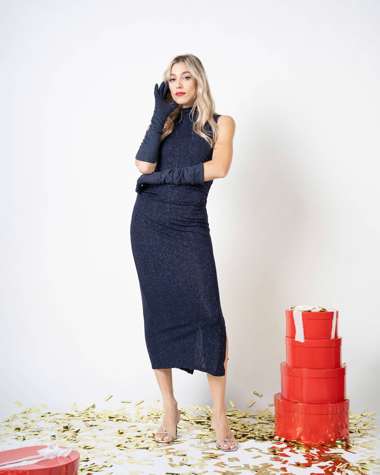 ABITO ANASTASIA BLU NOTTE