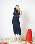 ABITO ANASTASIA BLU NOTTE