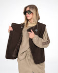 GILET KLARA MORO