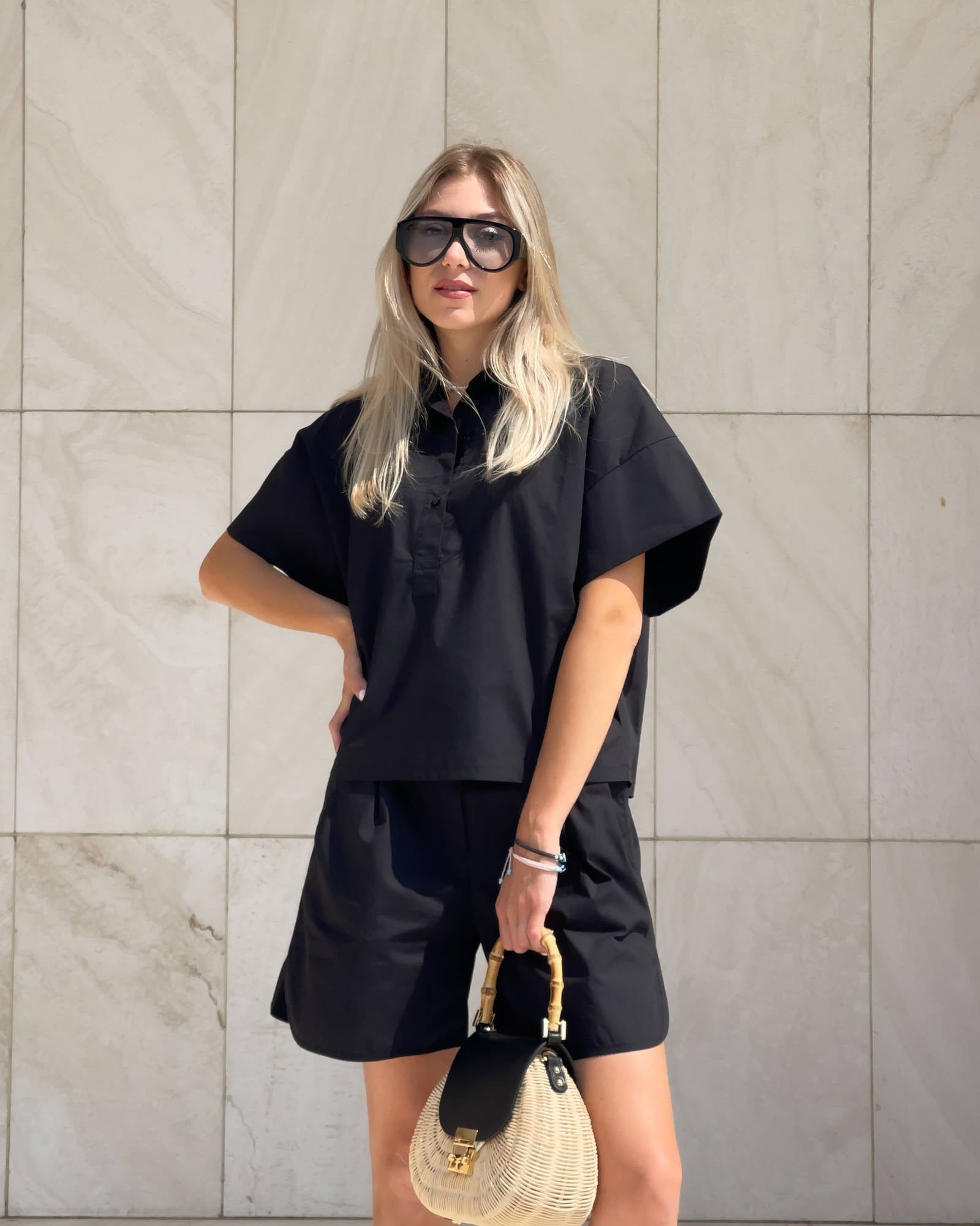 BLUSA SARAH NERO