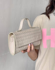 POCHETTE IN PELLE CASSIDY PANNA
