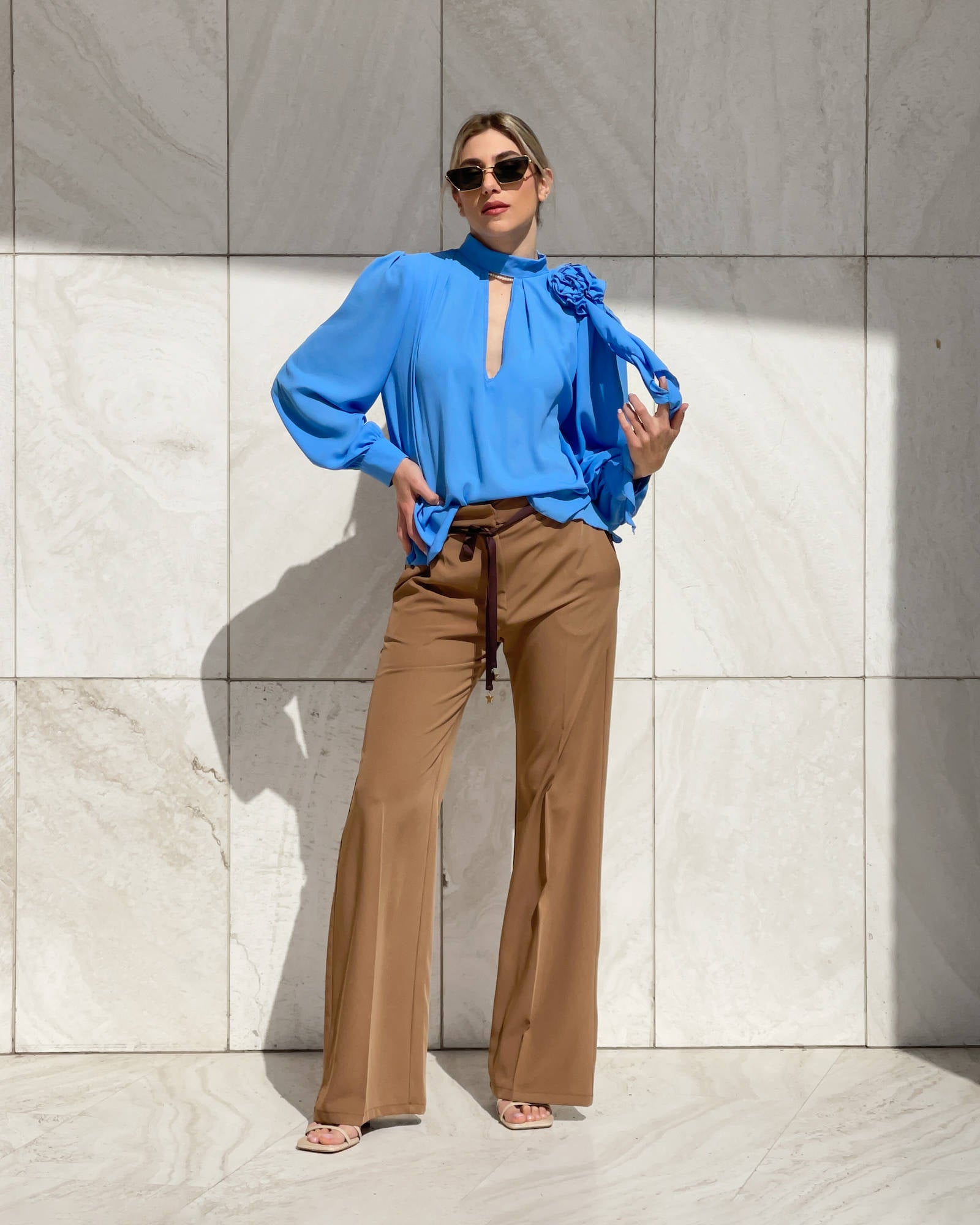 BLUSA IN GEORGETTE EUDORA FIORDALISO