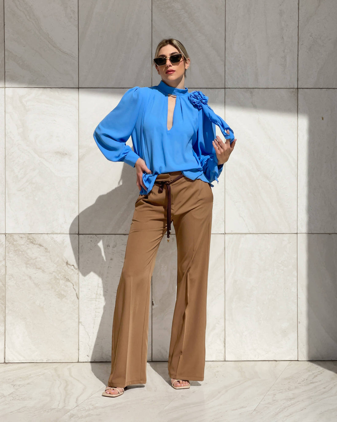 BLUSA IN GEORGETTE EUDORA FIORDALISO