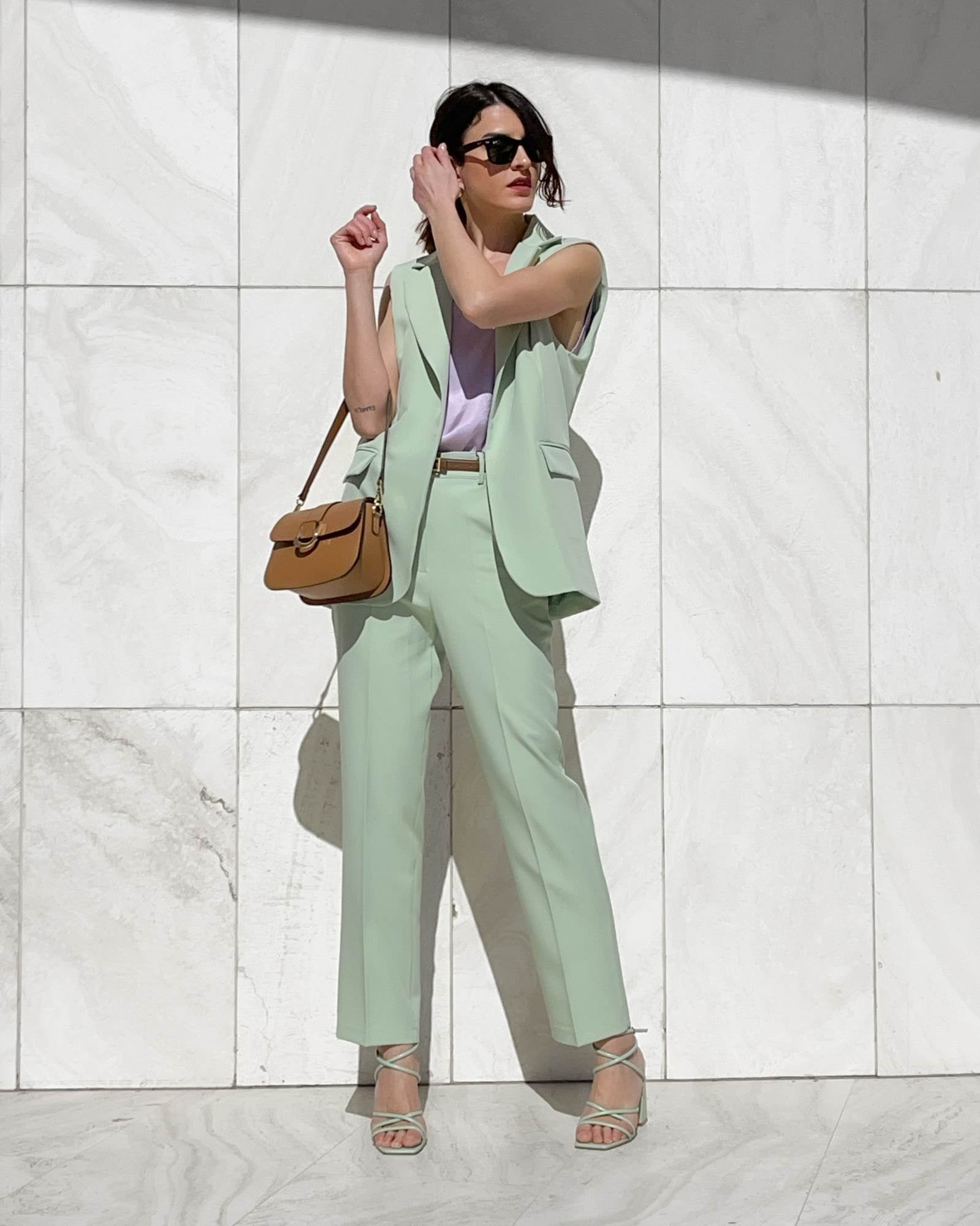 PANTALONE BETA VERDE ACQUA