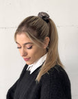 SCRUNCHIES MARYL NERO E STRASS