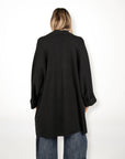 CARDIGAN IN MAGLIA HALLA NERO