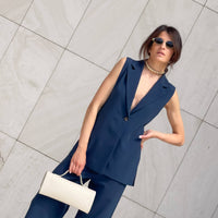 GILET ANAIS BLU