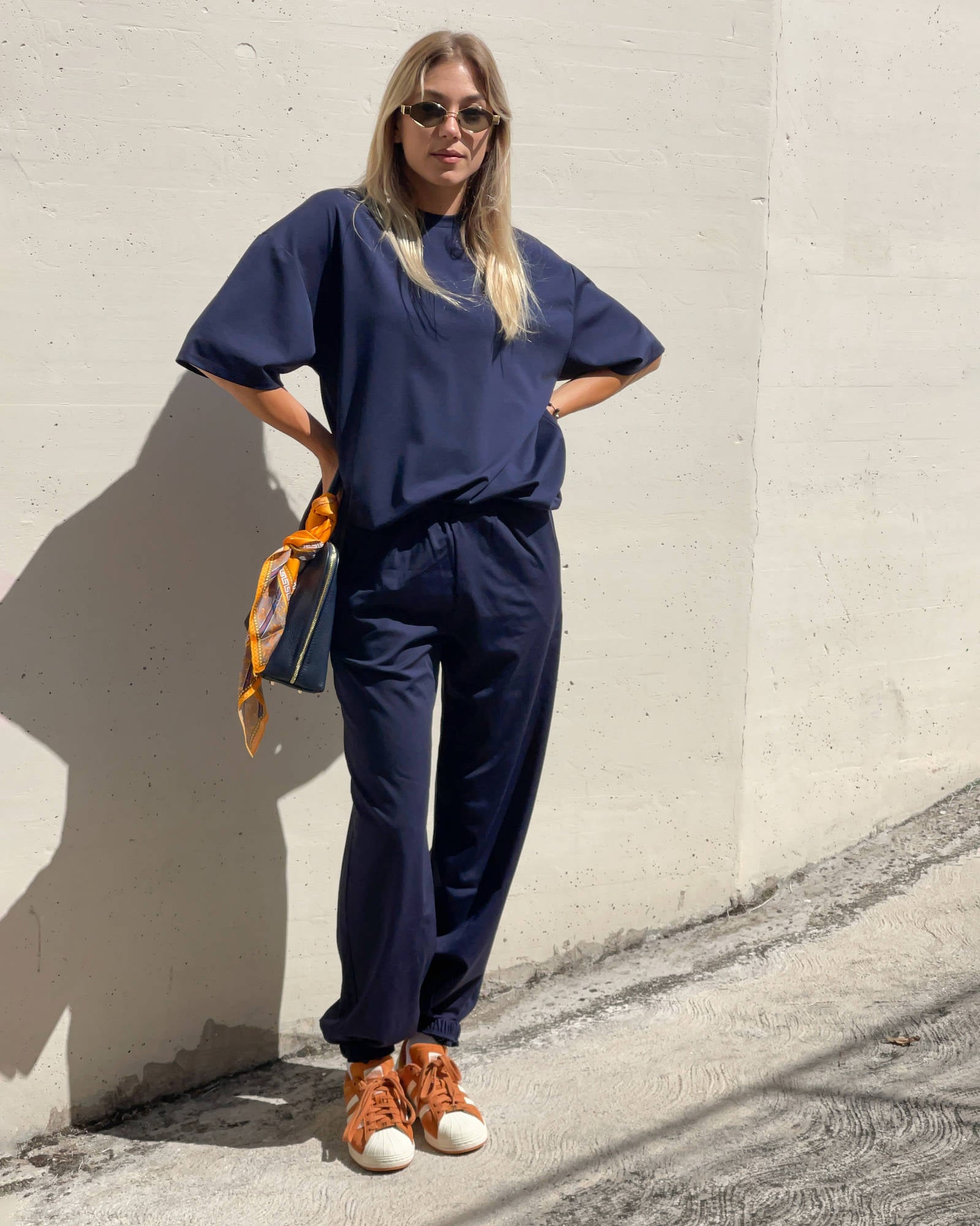 PANTALONE JOGGER AMBER BLU