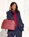 GABRIELLE BAG BORGOGNA
