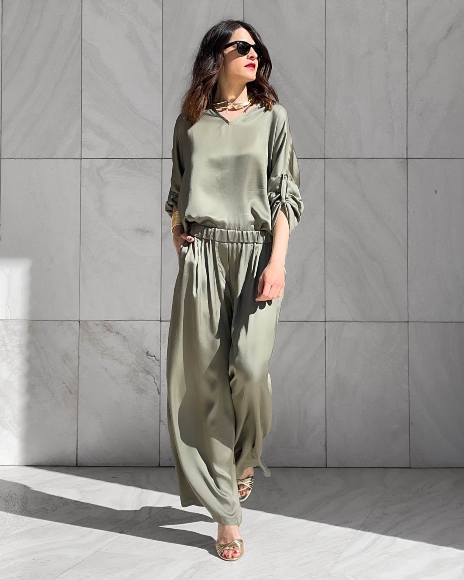 CAMICIA DALILA OLIVE