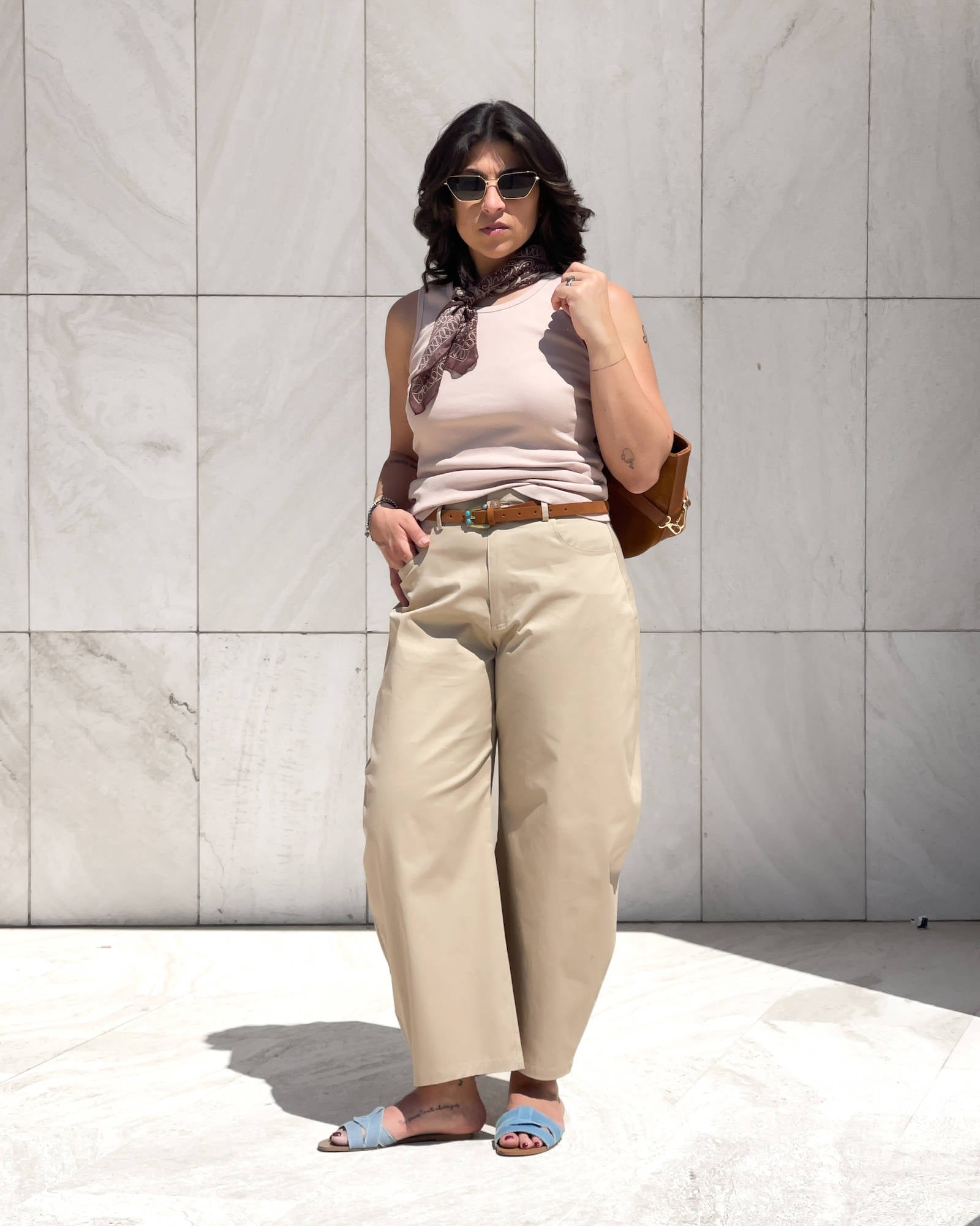 PANTALONE KNOX SABBIA