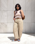 PANTALONE KNOX SABBIA