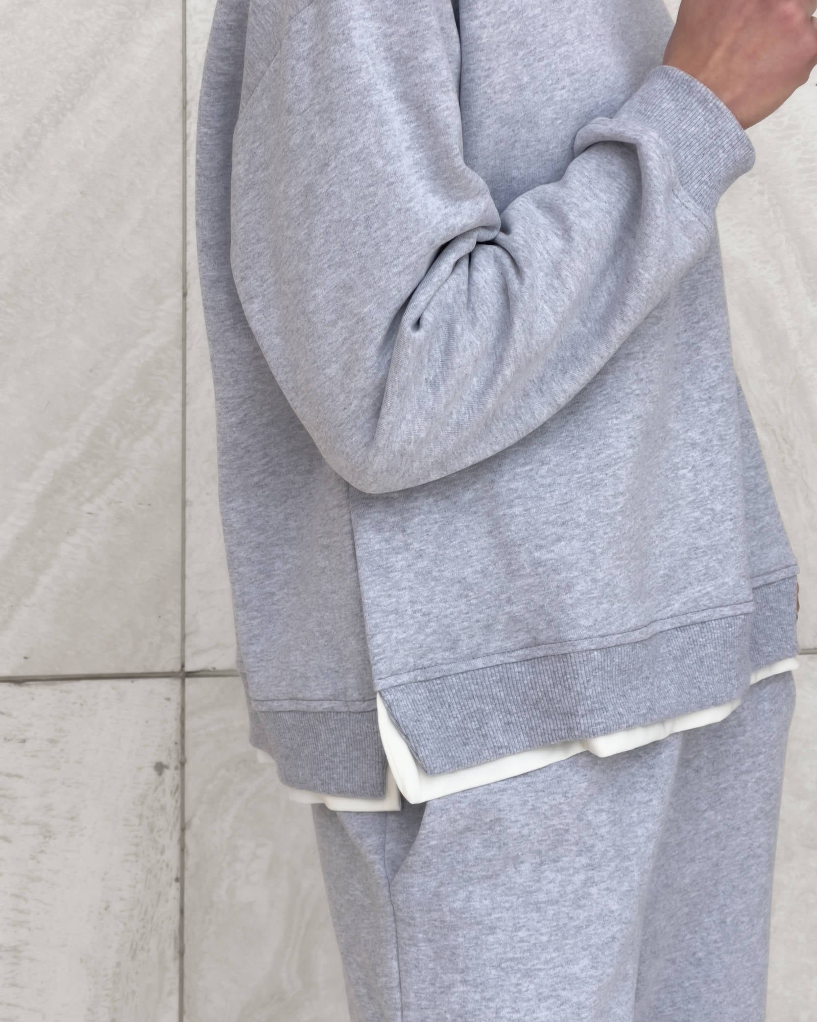 PANTALONE FELPA KENSIT GRIGIO