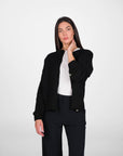 CARDIGAN LEA NERO
