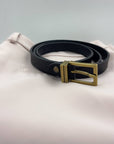 CINTURA IN PELLE LORA NERO