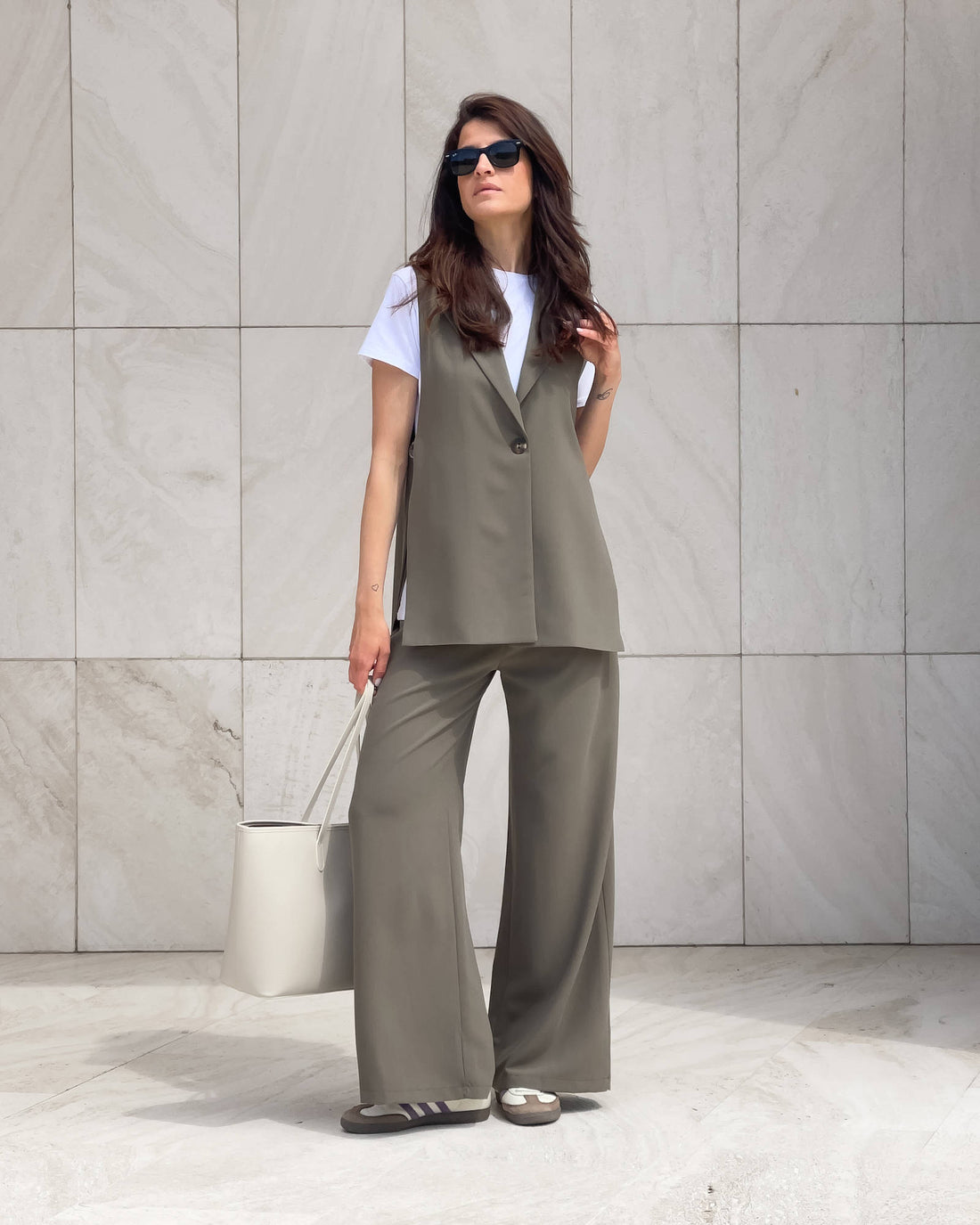 PANTALONE ANAIS VERDE MUD