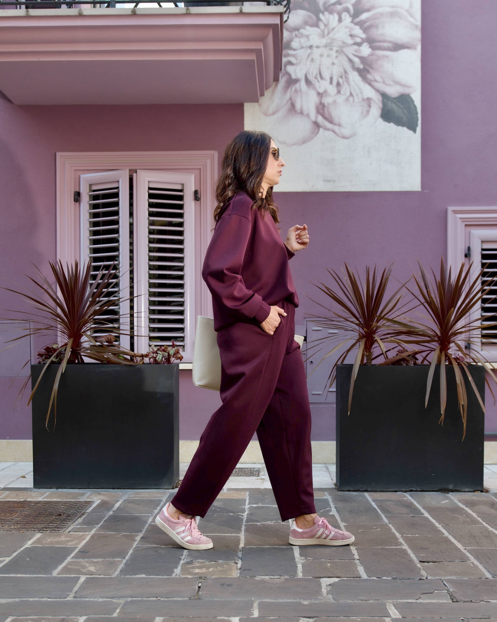 PANTALONE LIAM NEOPRENE VINO