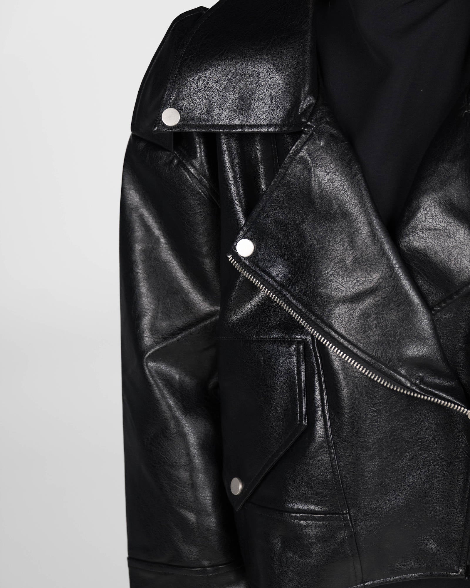 GIACCA ECOPELLE DEAN NERO