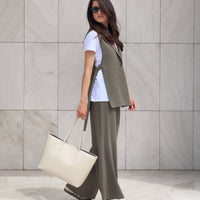 GILET ANAIS VERDE MUD