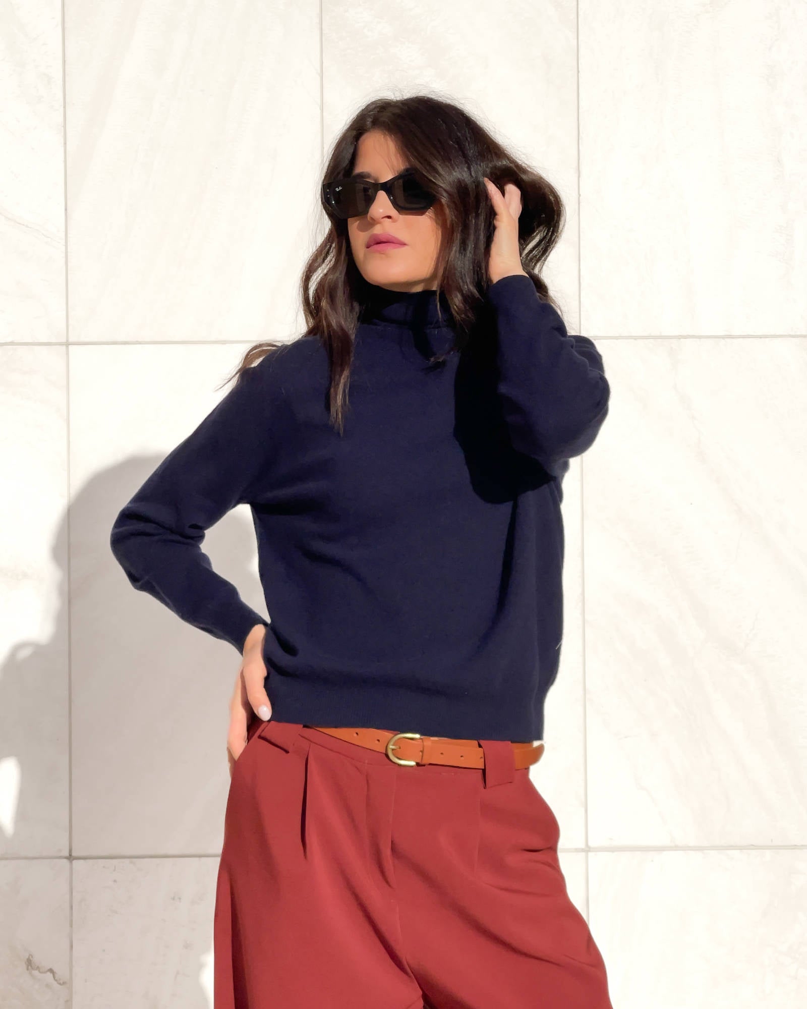 DOLCEVITA 100% PURA LANA BLUE
