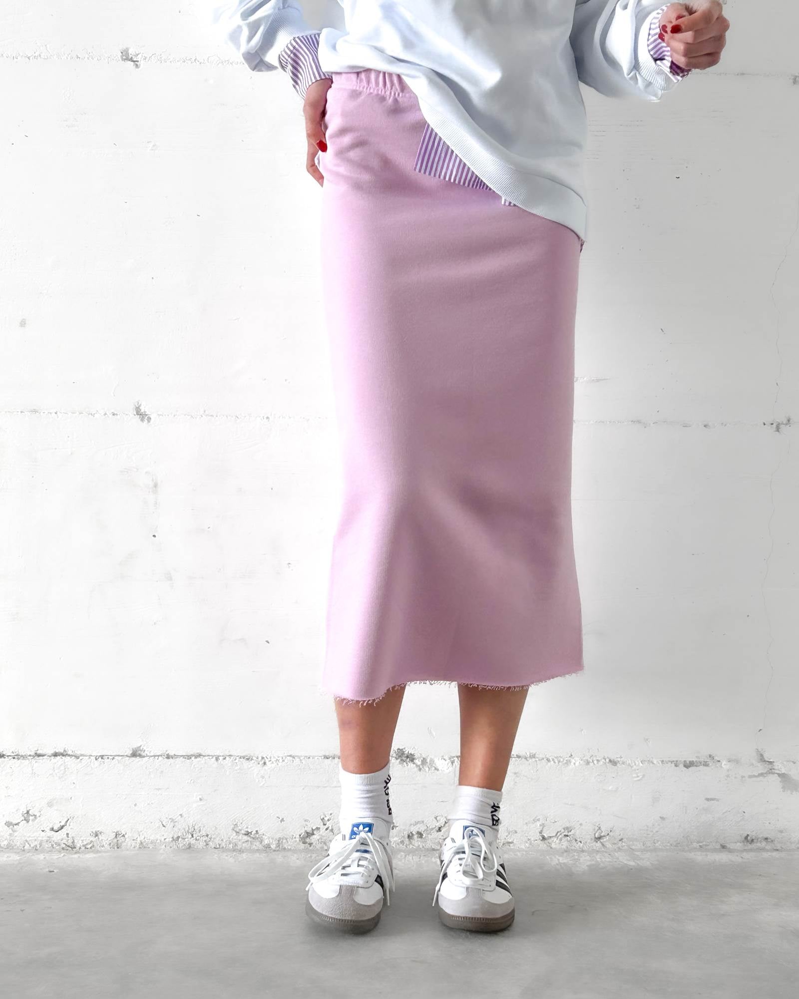 GONNA IN FELPA GINNY LILAC