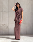 PANTALONE DORIS CHOCO