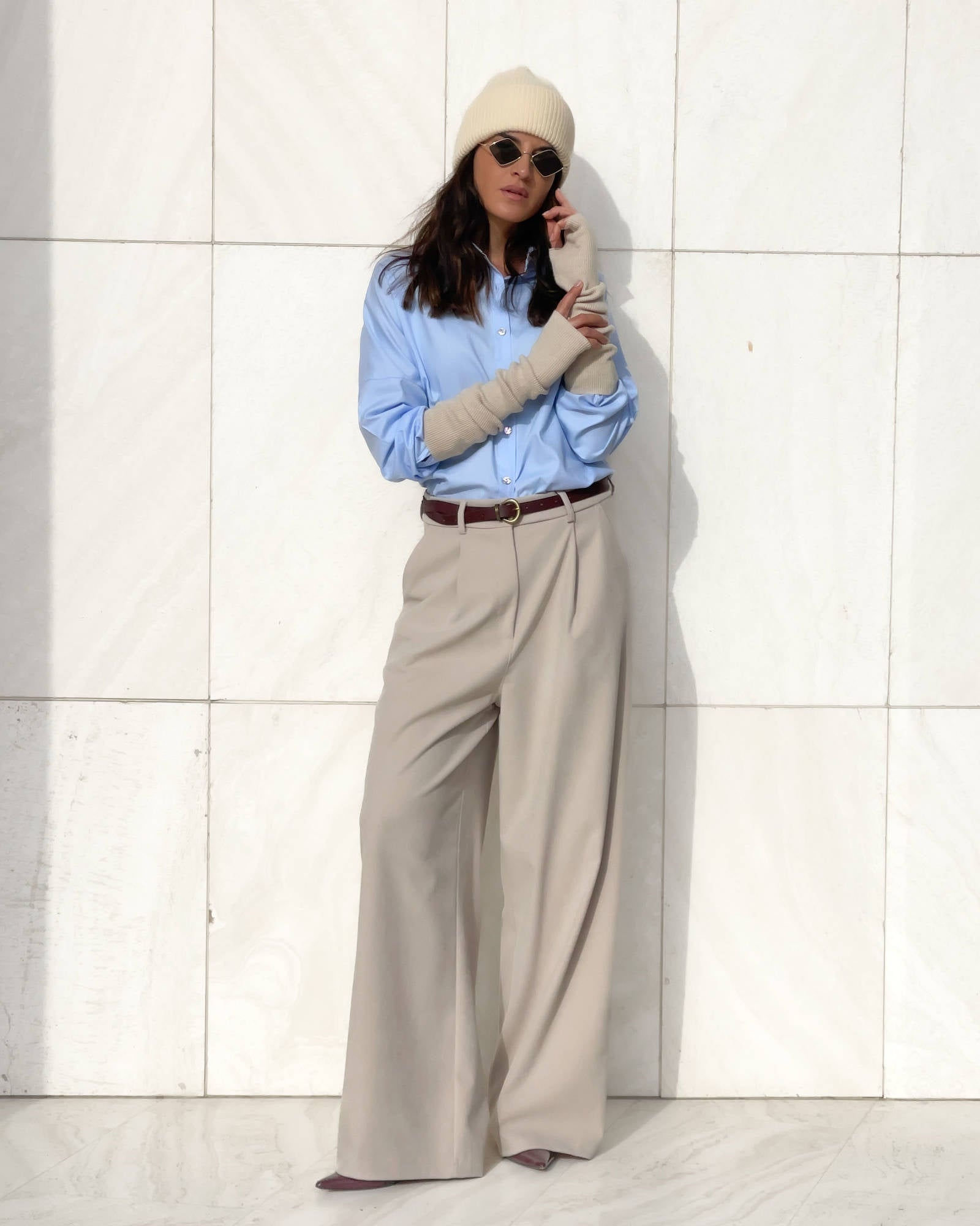 CAMICIA KAREN CELESTE OXFORD