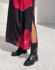 DRESS KYLE NERO ROSSO