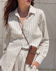 CAMICIA LEVANTE SABBIA
