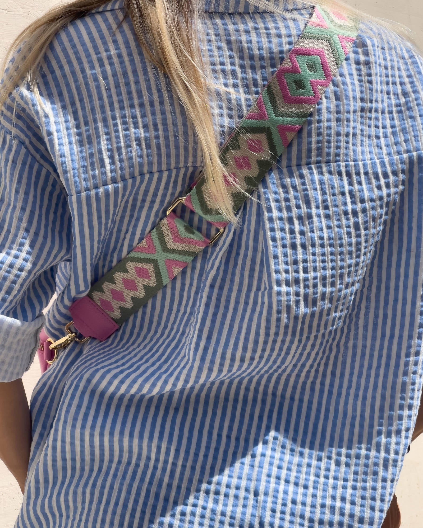 MARSUPIO GEA IN PELLE CON TRACOLLA OMAGGIO ROSA