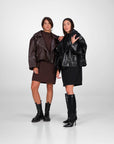 GIACCA ECOPELLE DEAN NERO