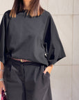 T-SHIRT OVER LINDSEY NERO
